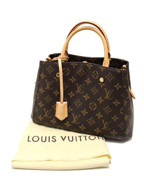 LOUIS VUITTON Montaigne BB Monogram Handbag 